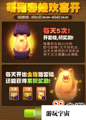 DNF金猪套娃活动实装