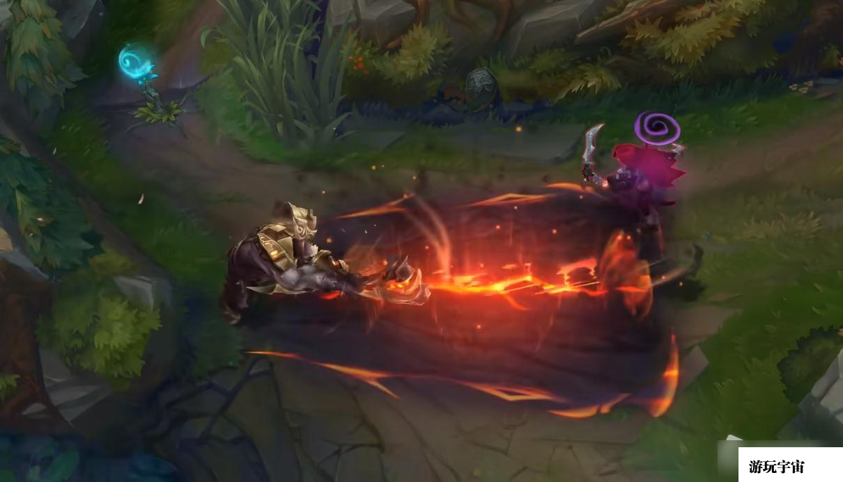 《LOL》西部魔影塞恩皮肤特效详解
