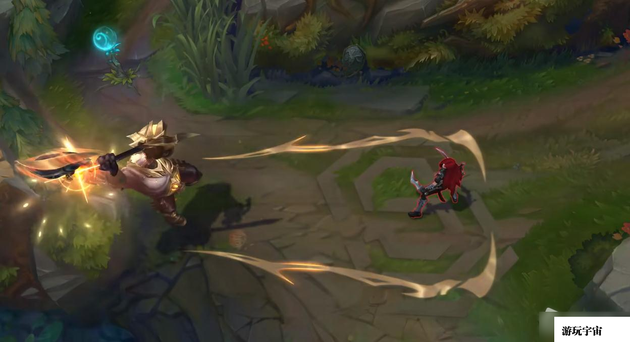 《LOL》西部魔影塞恩皮肤特效详解