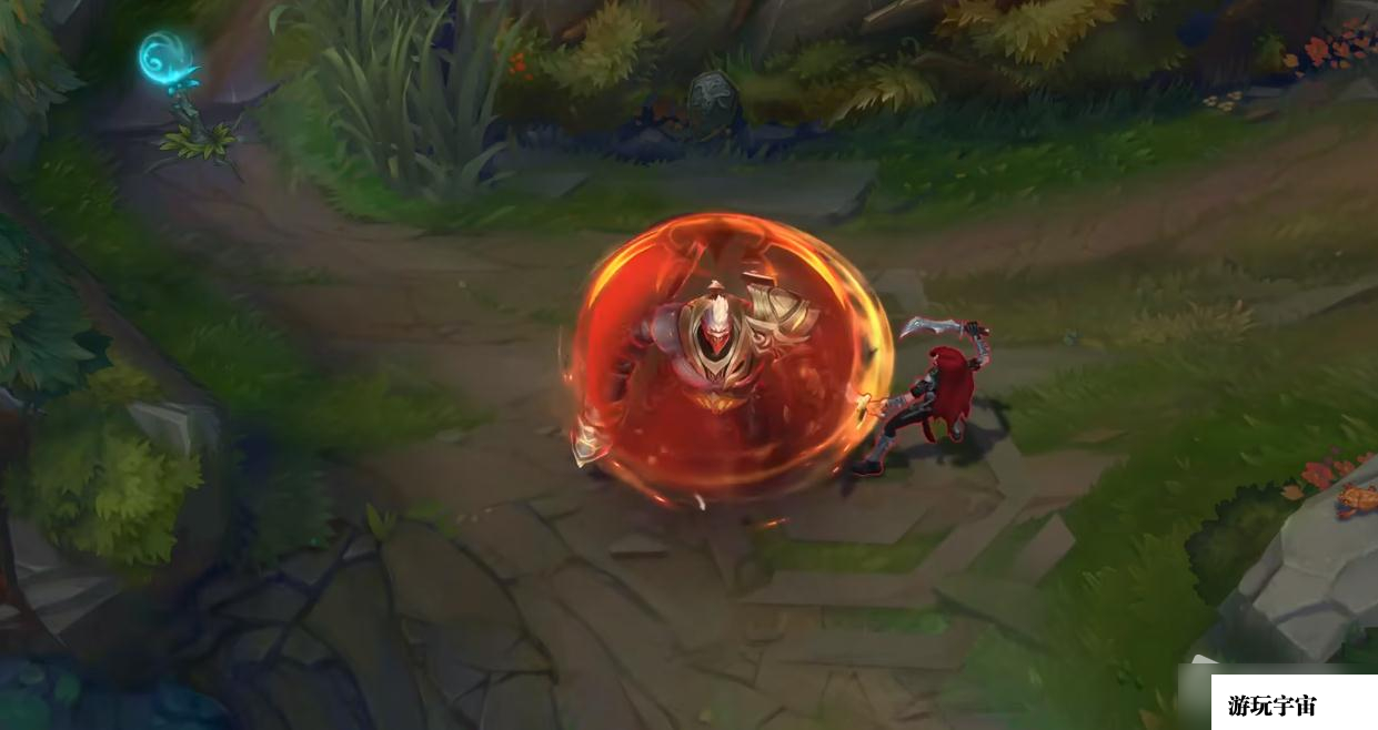 《LOL》西部魔影塞恩皮肤特效详解
