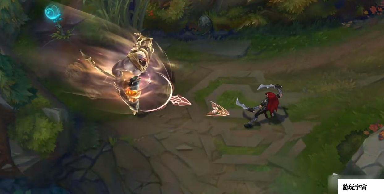 《LOL》西部魔影塞恩皮肤特效详解