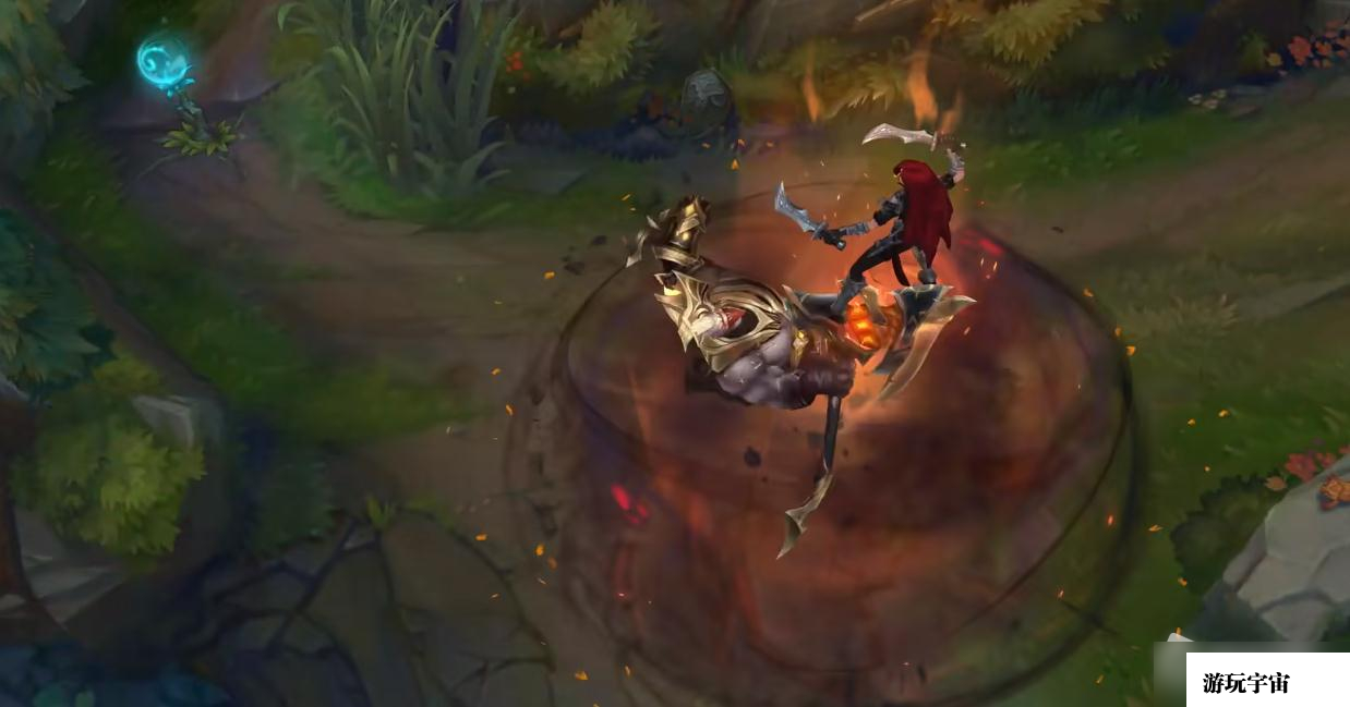 《LOL》西部魔影塞恩皮肤特效详解
