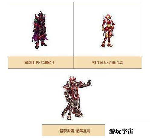 dnf天空套1到12套外观一览