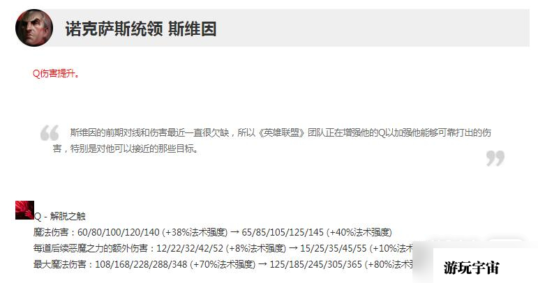 《英雄联盟》13.9版本正式服乌鸦加强详情
