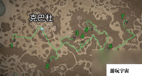 《暗黑破坏神4》干燥平原莉莉丝祭坛位置与路线一览