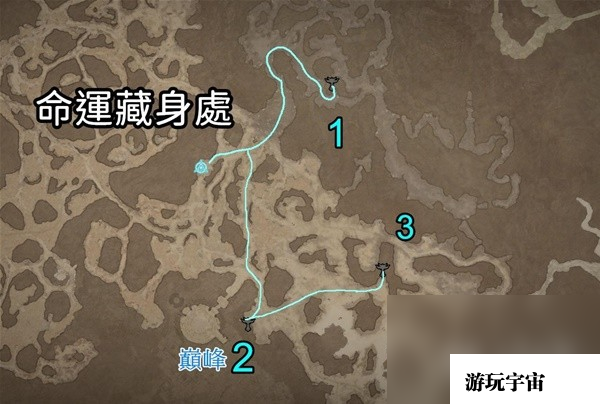 《暗黑破坏神4》干燥平原莉莉丝祭坛位置与路线一览