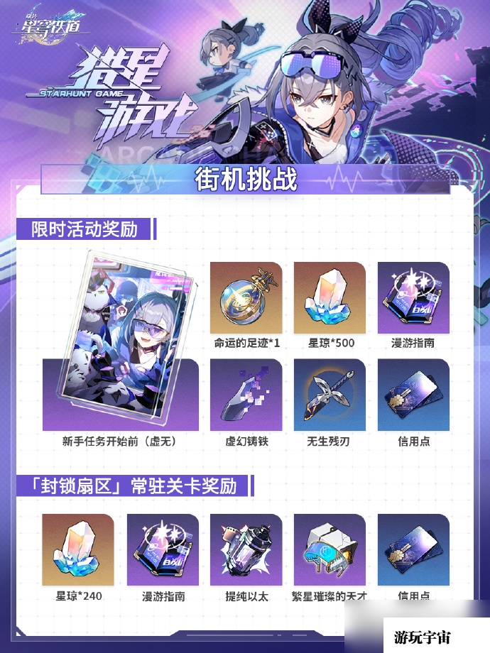 《崩坏：星穹铁道》1.1猎星游戏活动即将开启！