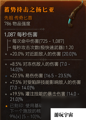 《暗黑破坏神4》双陷阱游侠速刷34层大秘境BD攻略